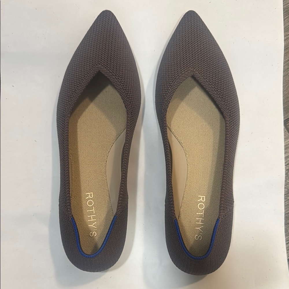 Rothy's Women's The Point II size 8.5 Beech Wood